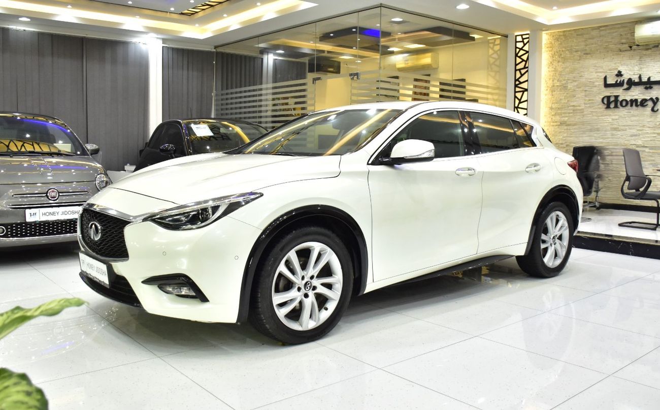 إنفينيتي Q 30 EXCELLENT DEAL for our Infiniti Q30 ( 2018 Model ) in White Color GCC Specs
