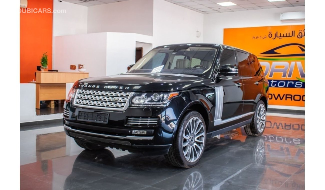 لاند روفر رانج روفر أوتوبايوجرافي 2014 RANGEROVER AUTOBIOGRAPHY ONLY AED 3700/- month