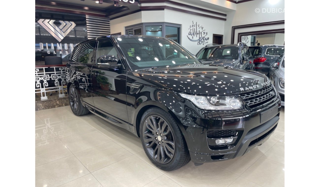 لاند روفر رانج روفر سبورت أس إي Range Rover sport SE V6 superchargerd خليجي 2017 تحت الضمان