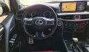 Lexus LX570 Sport Platinum 2018 Full Service History GCC