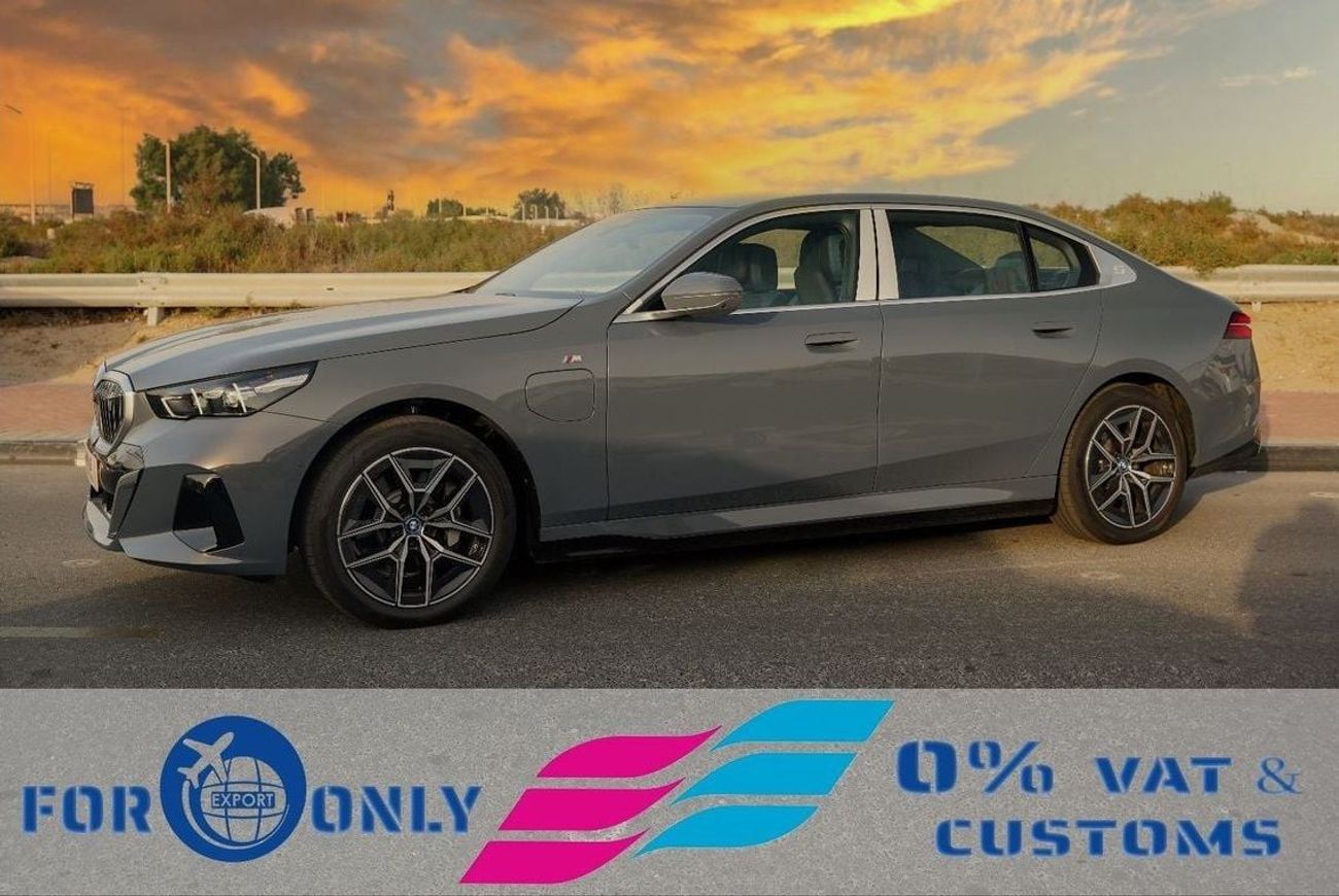 بي أم دبليو i5 2024 BMW i5 e-Drive 35L Exclusive M Sport RWD 0Km