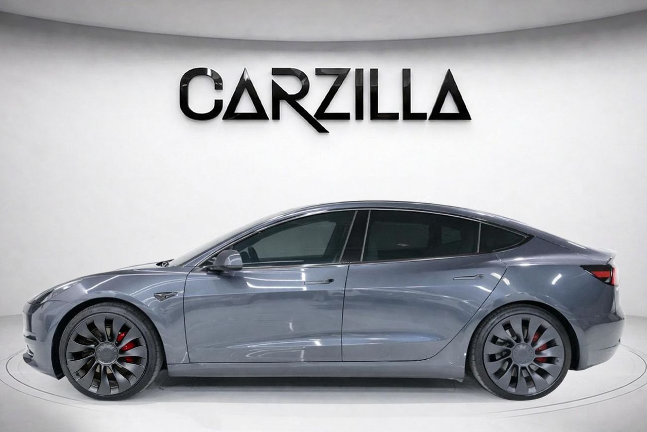 Tesla Model 3 Performance (AWD) AED 2,350 / Monthly l 0% Down payment l Performance l Excellent Condition