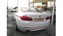 BMW 520i i 2015 WHITE NUMBER 1 GCC LATHER NO ACCIDENT NO ACCIDENT PERFECT