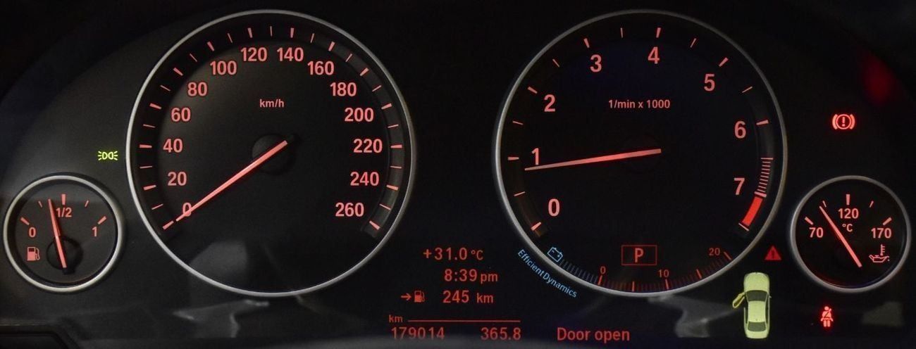 BMW 520i EXCELLENT DEAL for our BMW 520i ( 2012 Model ) in White Color GCC Specs