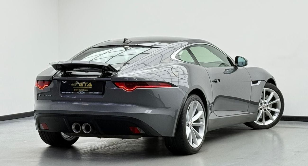 جاكوار F Type Std 3.0L Coupe A/T 2018 Jaguar F-Type V6, Warranty, Full Service History, Fully Loaded, Excellent Co
