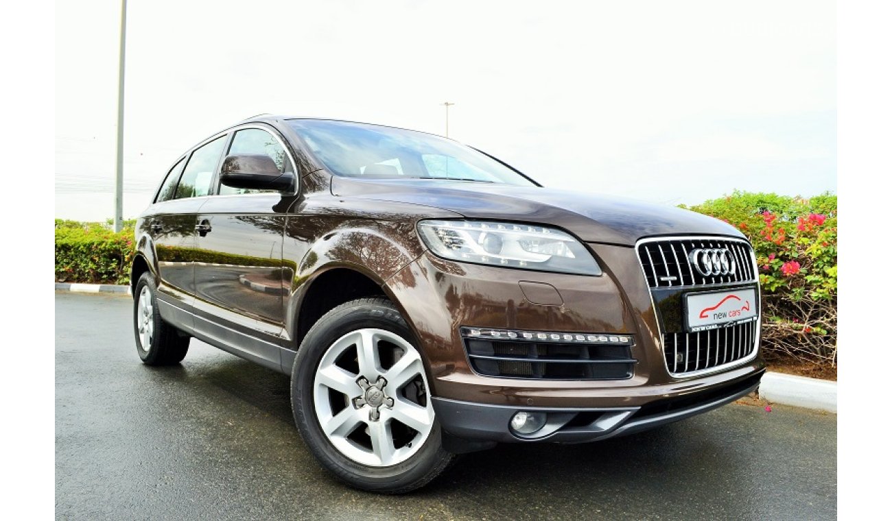 Audi Q7 - ZERO DOWN PAYMENT - 1,040 AED/MONTHLY - 1 YEAR WARRANTY