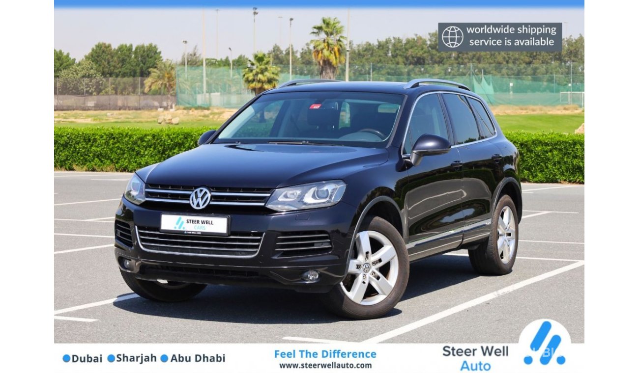 Volkswagen Touareg 3.6L V6 Petrol, Automatic, Four Wheel Drive| Excellent Condition | GCC Specs