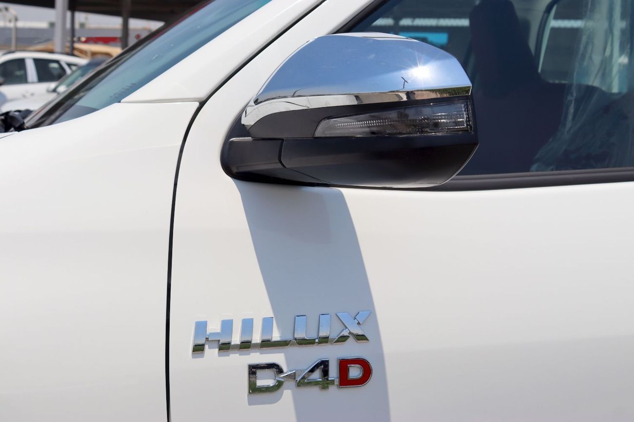 Toyota Hilux Hilux 2.4L GL | D-4D | Single Cabin | 6-Speed Manual | GCC | Power Windows & Mirrors