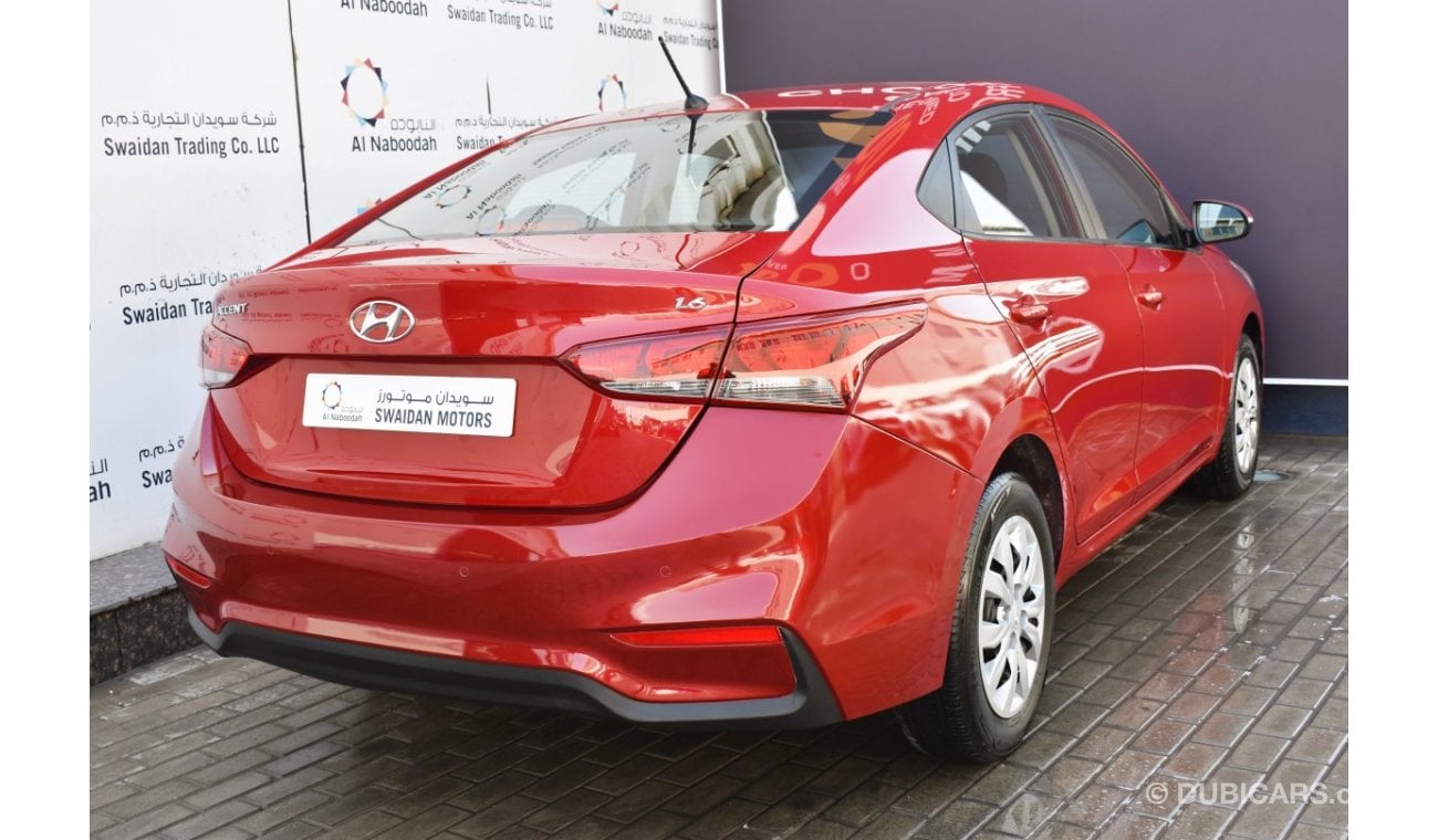 Hyundai Accent AED 639 PM | 1.6L GL GCC DEALER WARRANTY