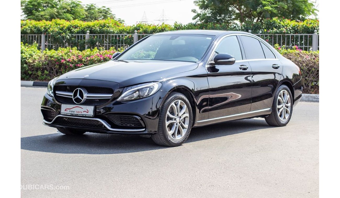 مرسيدس بنز C 300 MERCEDES C300 - 2015 - ASSIST AND FACILITY IN DOWN PAYMENT - 1530 AED/MONTHLY -1 YEAR WARRANTY