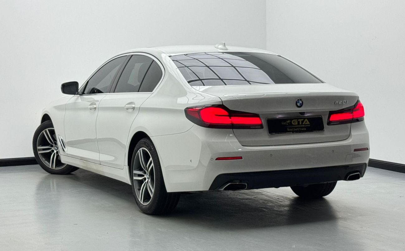 بي أم دبليو 520i Std 2.0L 2021 BMW 520i, BMW Service History, BMW Warranty & Service Contract, Excellent Condition, G