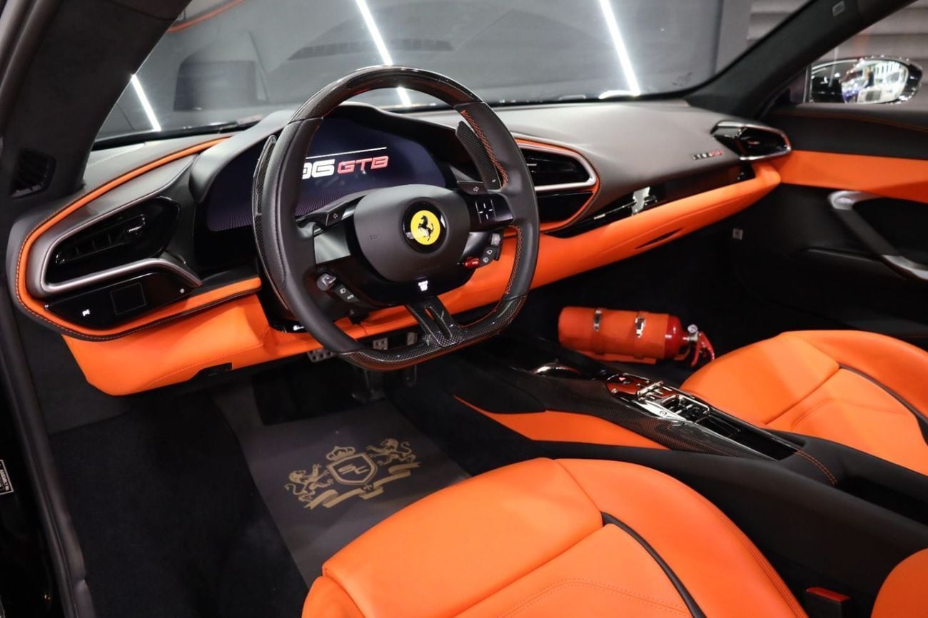 Ferrari 296 GTB 3.0T V6 PHEV Apple CarPlay, JBL Audio, Carbon Fiber Ext/Int, Dealer Warranty + Service!!