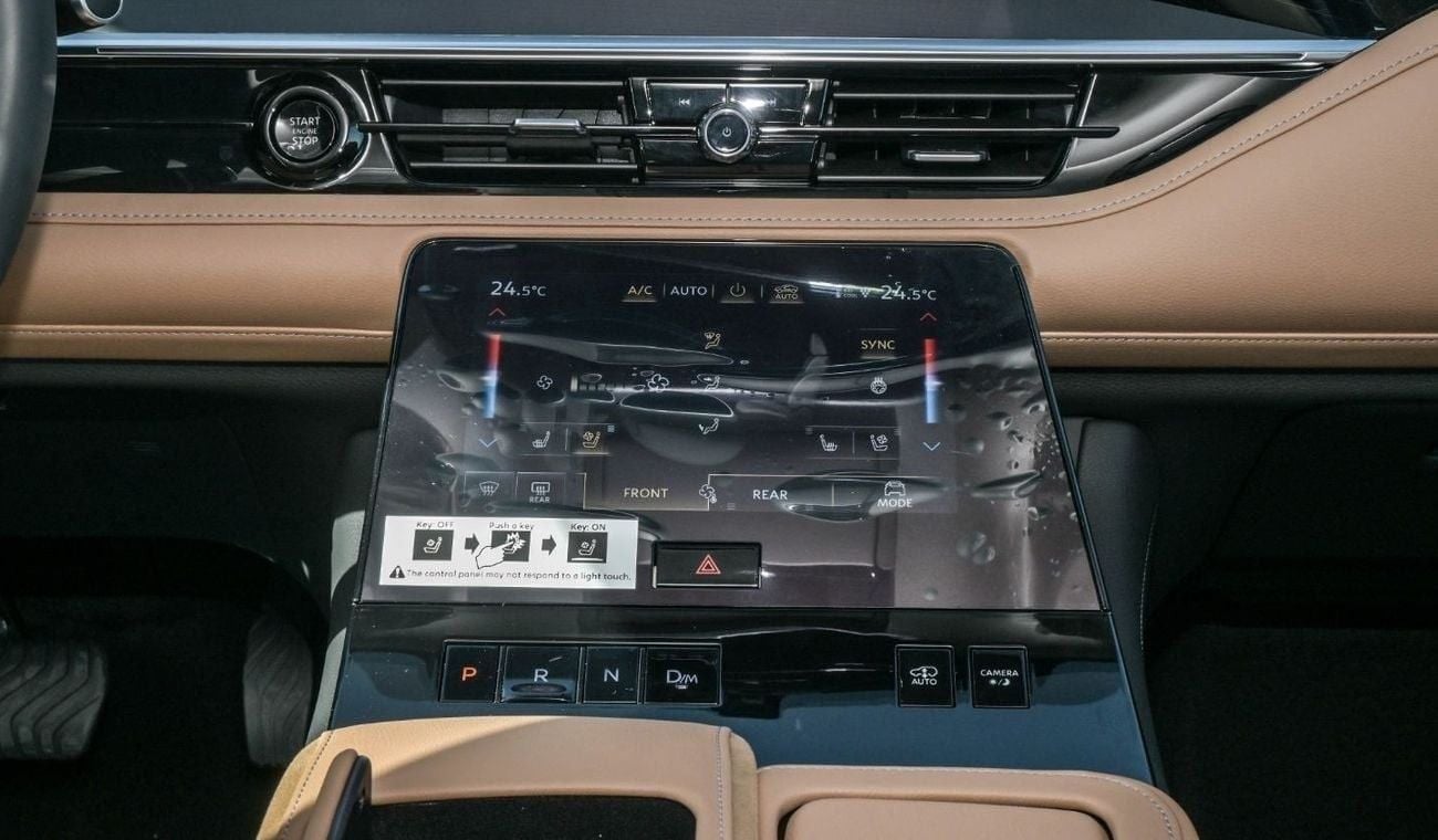 إنفينيتي QX80 Brand New Inifiniti QX80 Sensory 2025 Export 3.5TT 4WD A/T Petrol|Grey/Brown |INF-QX80-SENSORY-8S|