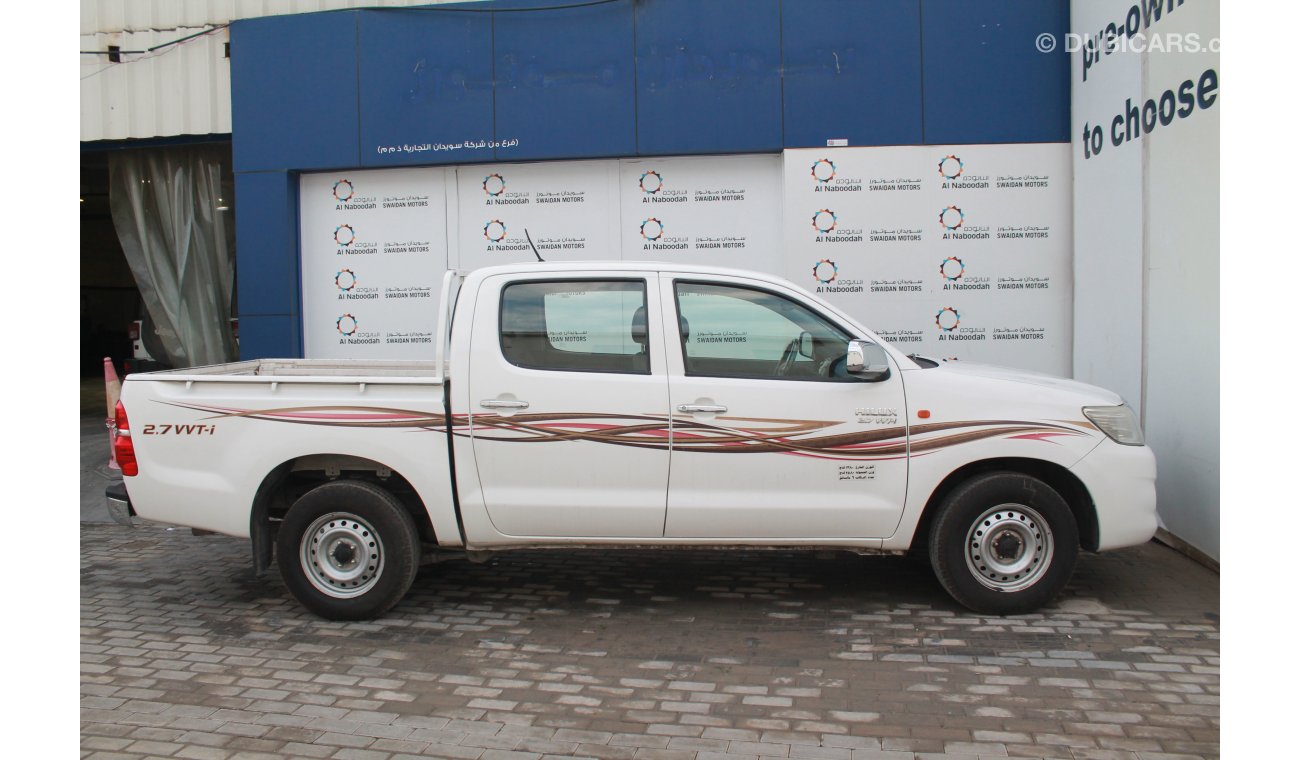 Toyota Hilux 2.7L GL 2015 MODEL DOUBLE CABIN