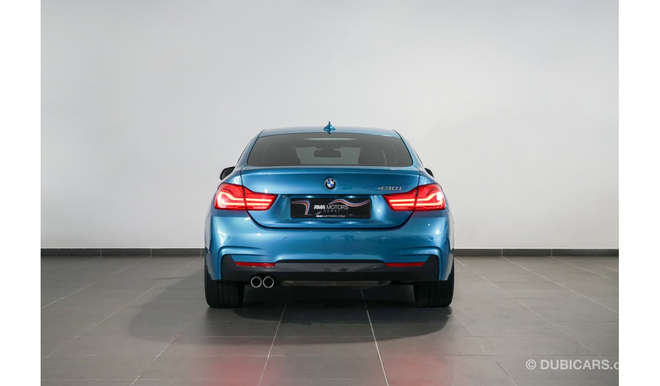 بي أم دبليو 430 2018 BMW 430i M-Sport Gran Coupe / 5yrs BMW Service and BMW Warranty Pack!