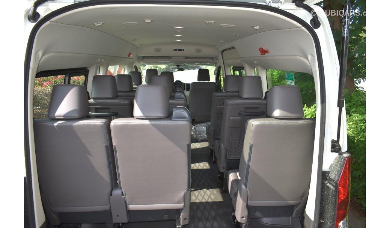 Toyota Hiace High Roof Gl 2.8l Turbo Diesel 13 Seater  Manual Transmission With Rear Automatic Ac And Cooler