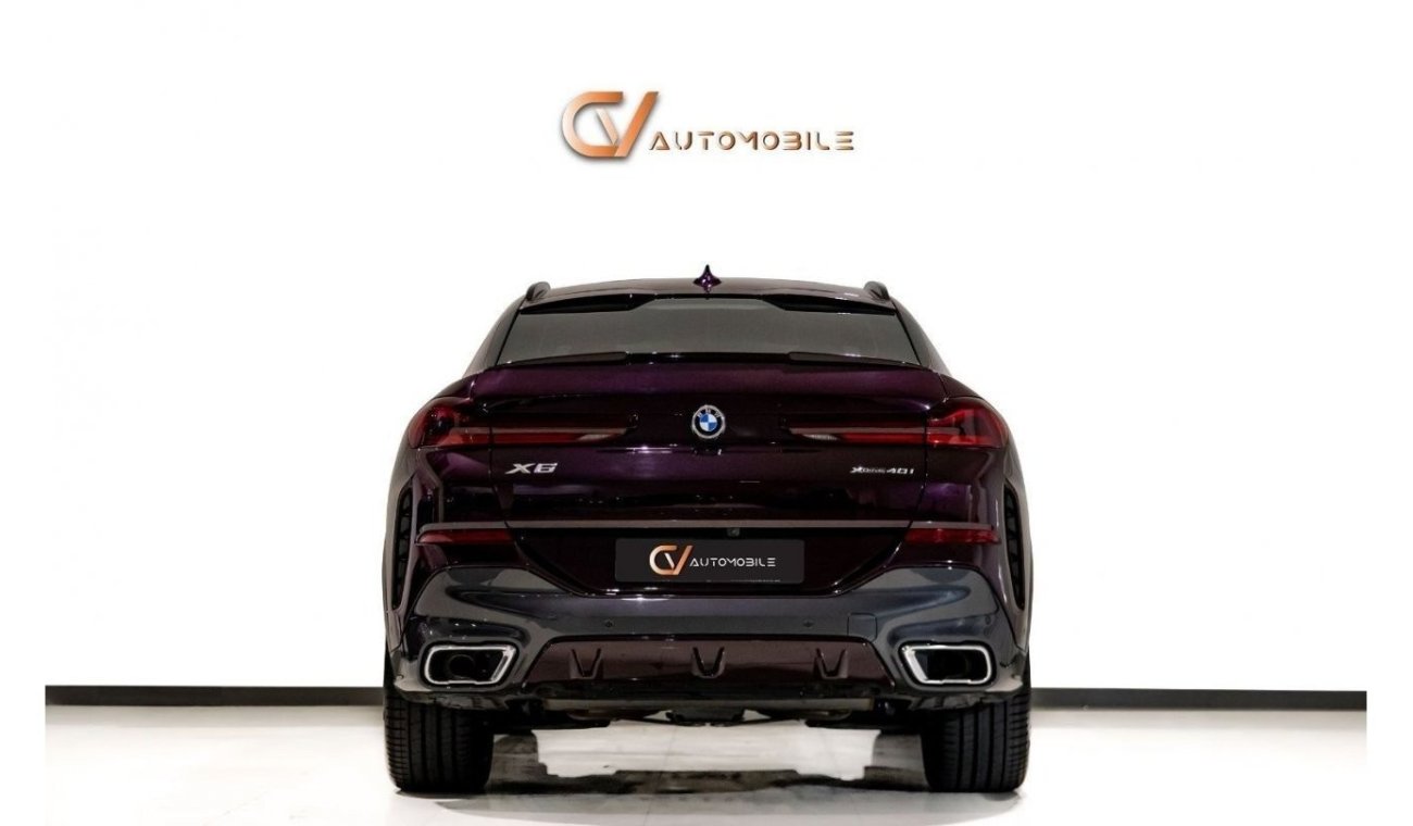 BMW X6 xDrive 40i With M Kit - GCC Spec - With Warranty and Service Contract