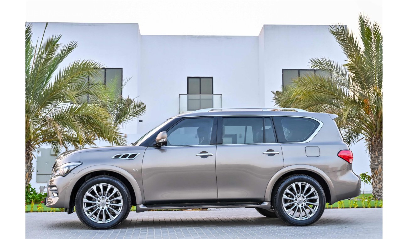 Infiniti QX80 5.6L V8 | 2,526 P.M | 0% Downpayment | Full Option | Exceptional Condition!