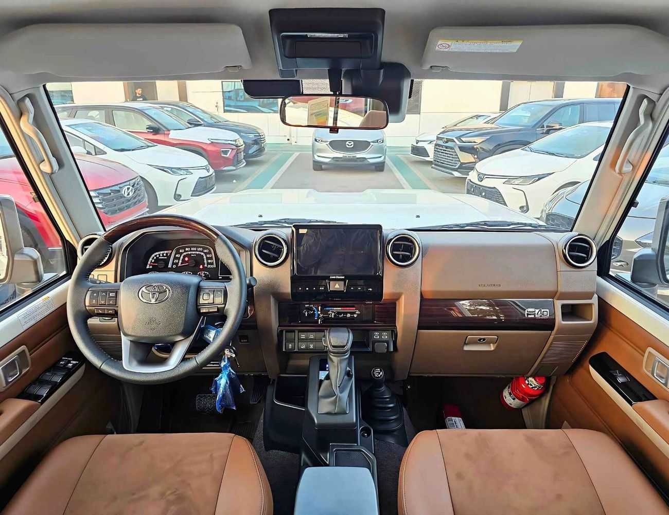 Toyota Land Cruiser 70 4.0L A/T PETROL | TOP VARIANT | DIFF LOCK | REFRIGETOR | WINCH (CODE # 68001)