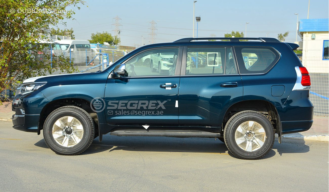 Toyota Prado 4.0 V6 AT VX SPARE DOWN BLACKISH AGEHA GF COLOR AVAILABLE IN UAE LIMITED STOCK