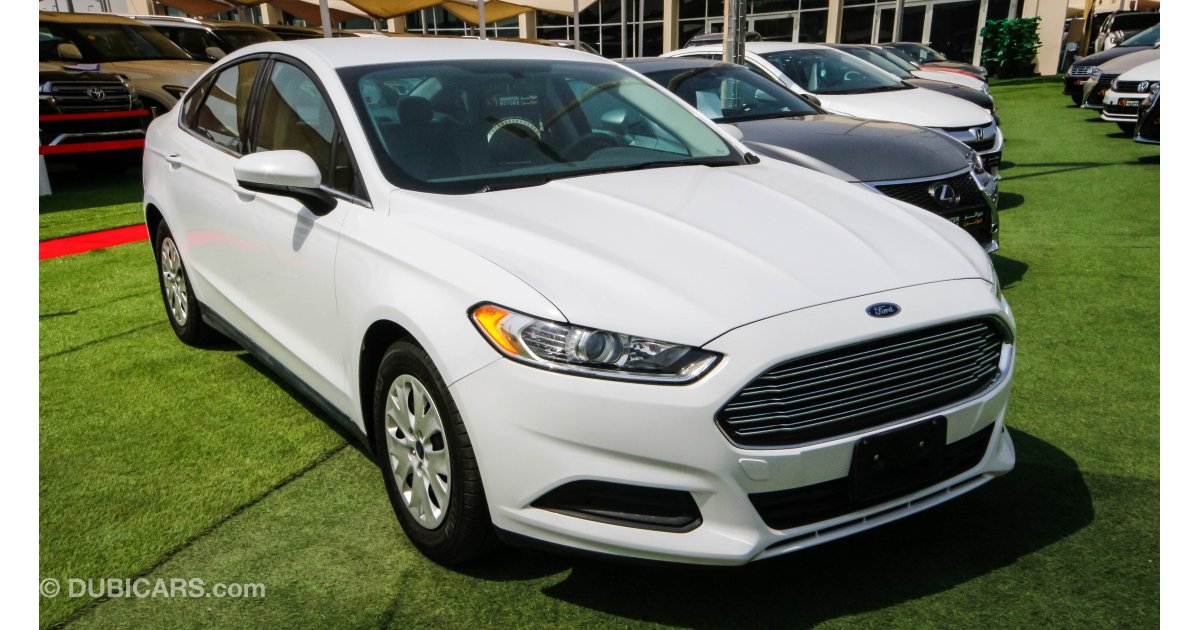 Ford Fusion for sale. White, 2014