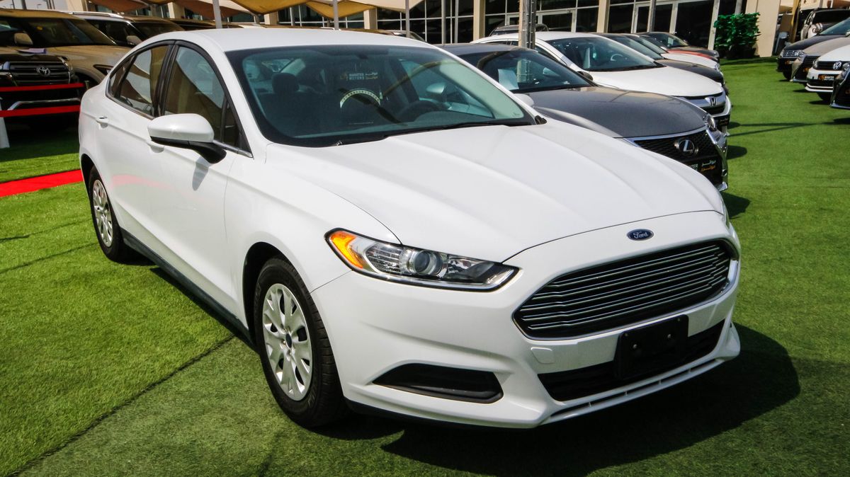 Ford Fusion for sale. White, 2014