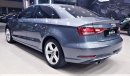 أودي A3 AUDI A3 2017 GCC CAR IN BEAUTIFUL CONDITION WITH A LOW MILEAGE WITH FREE INSURANCE + REGISTERATION