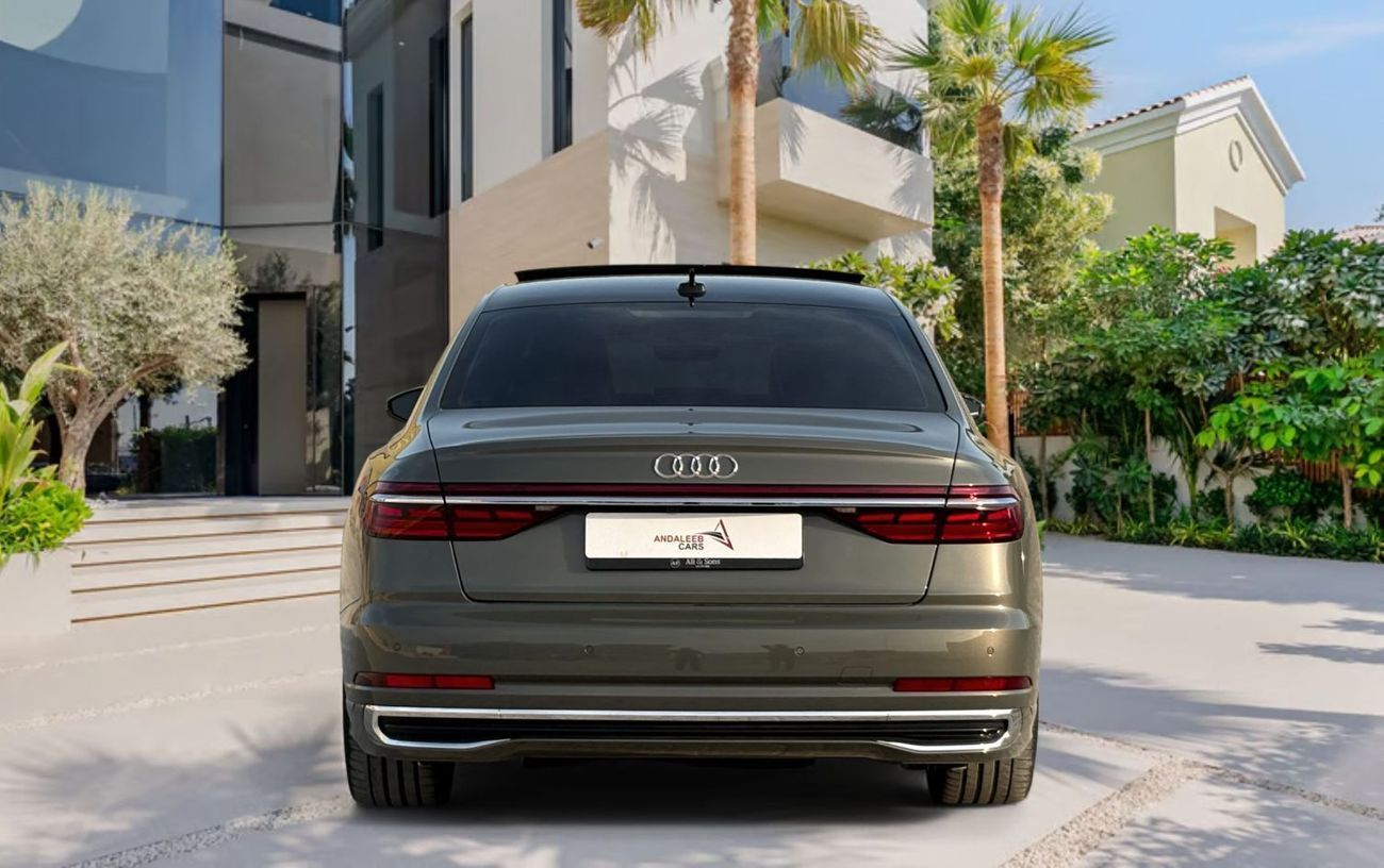 Audi A8 L 60 TFSI quattro 4.0L (454 HP) AED 6,400 P/M | 2024 | 5-Year Agency Warranty | Full Service History