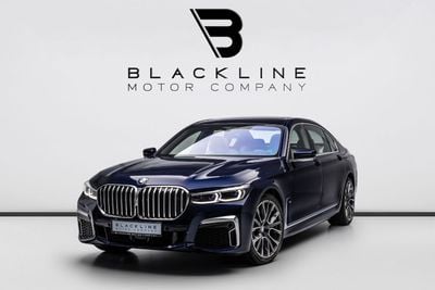 بي أم دبليو 760Li BUY NOW, PAY 2027 | THE BLACKLINE STANDARD | 2027 BMW Warranty + Service Contract, GCC