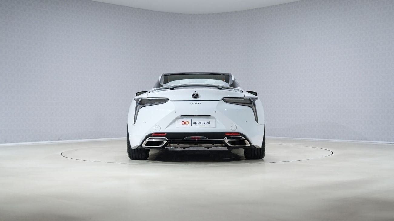 لكزس LC 500 Sport Carbon Coupe - Extended Special Offers - AED 5,184 P/M