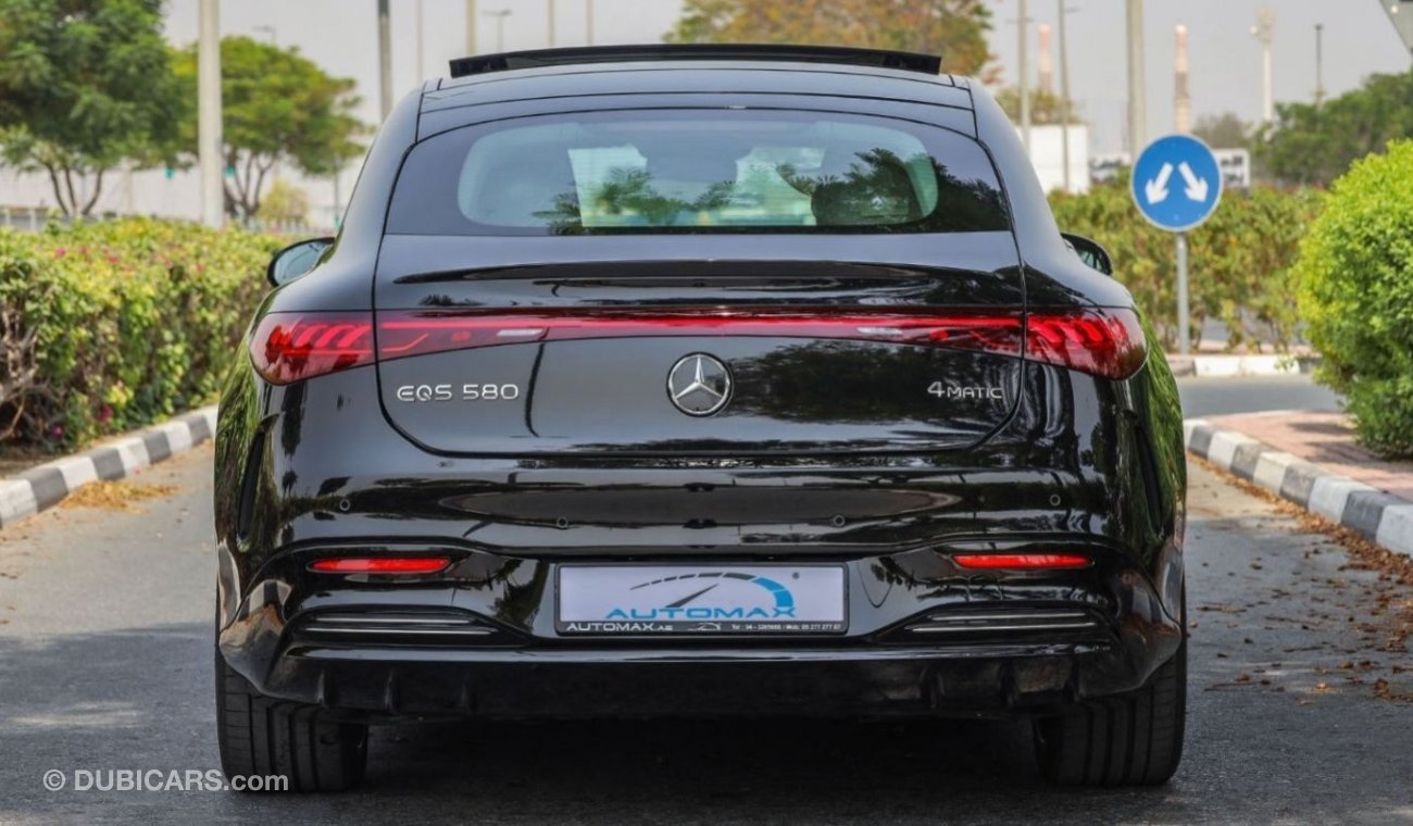 Mercedes-Benz EQS 580 4Matic Electric Ultra Luxury , 2022 GCC , 0Km , With 2 Years Unlimited Mileage Warranty @EMC