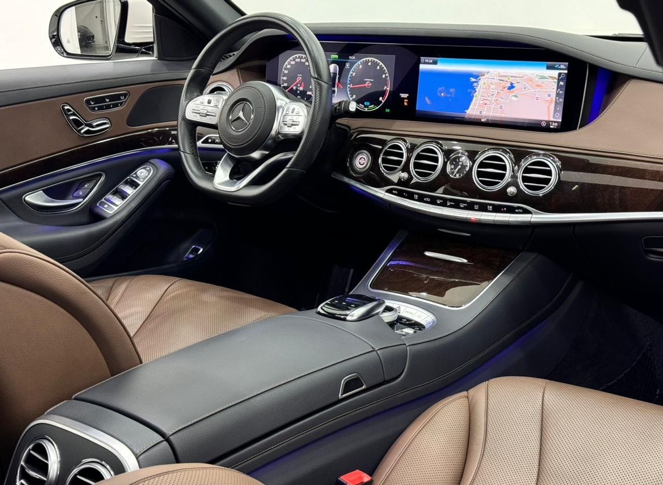 Mercedes-Benz S 320 2020 Mercedes S320 LWB, Sep 2025 Mercedes Warranty, Full Mercedes Service History, Low Kms, GCC