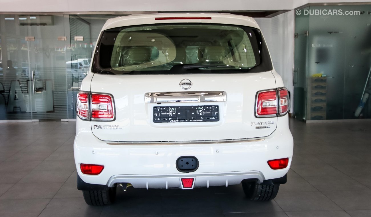 Nissan Patrol Platinum LEالسعر شامل الضريبة