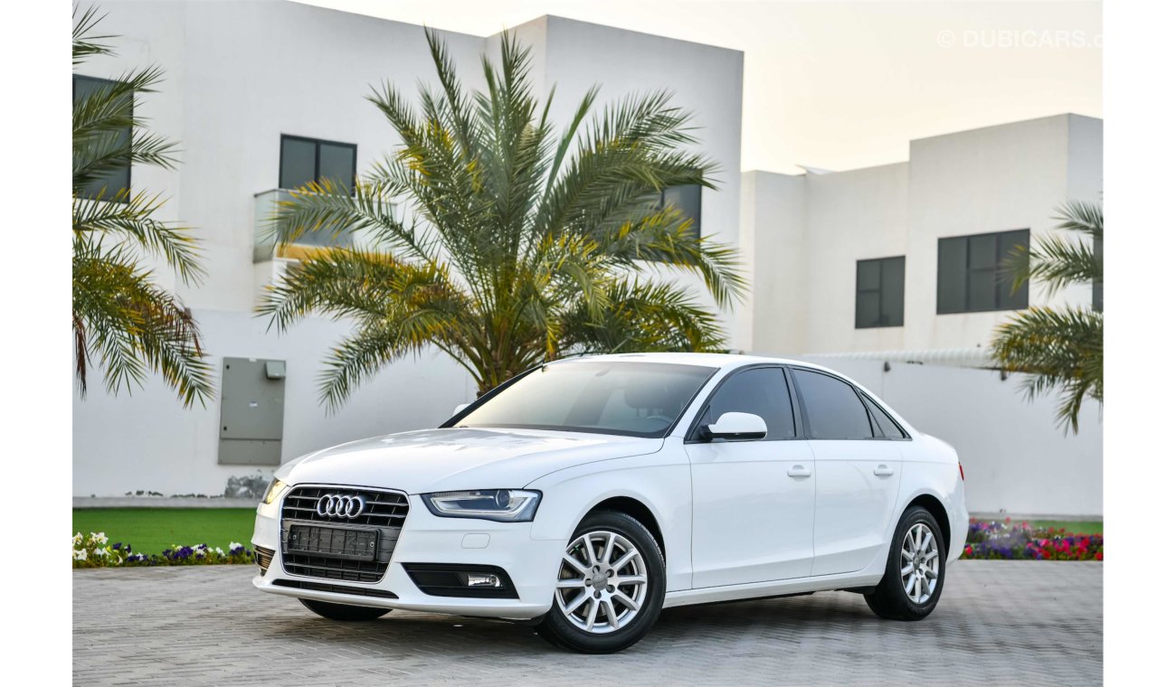 Audi A4 3 Y Warranty -  Audi A4 25TFSI - GCC - AED 1,227 PER MONTH - 0% DOWNPAYMENT