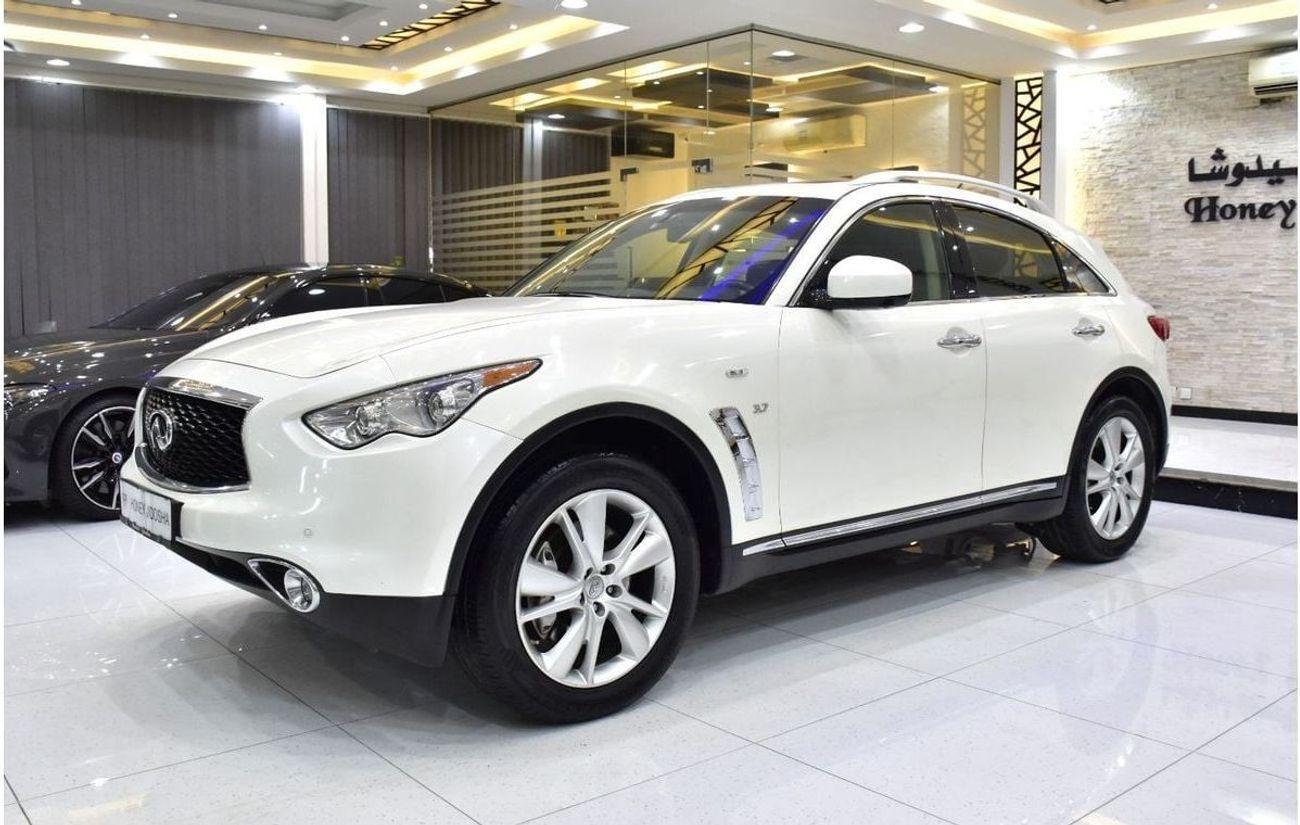 Infiniti QX70 EXCELLENT DEAL for our Infiniti QX70 ( 2020 Model ) in White Color GCC Specs