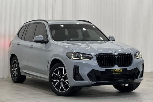 BMW X3 xDrive 30i 2022 BMW X3 XDrive30i, 04/01/28 Agency Warranty + Service Contract, Full Agency Service H