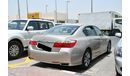 هوندا أكورد ذهبى 2015 خليجى  بحالة ممتازة   بدون حوادث