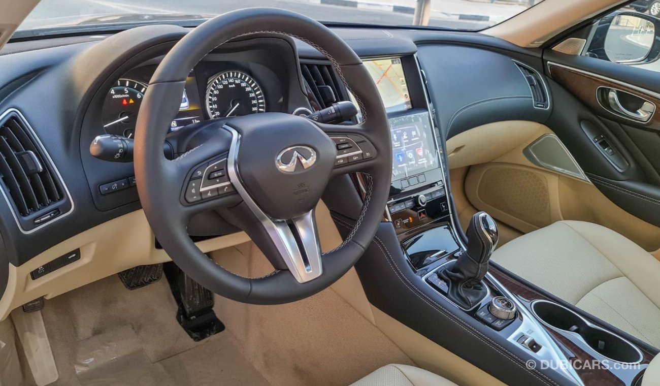 إنفينيتي Q50 3.0L Turbo V6 2019 0Kms GCC Full Option