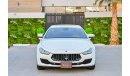 Maserati Ghibli | 4,502 P.M | Ghibli S | 0% Downpayment | Full Option | Spectacular Condition!