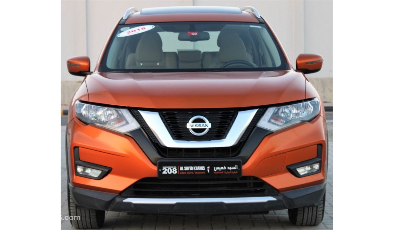 Nissan X-Trail Nissan X-Trail 2018 GCC, full number 1, without accidents, very clean from inside and outside