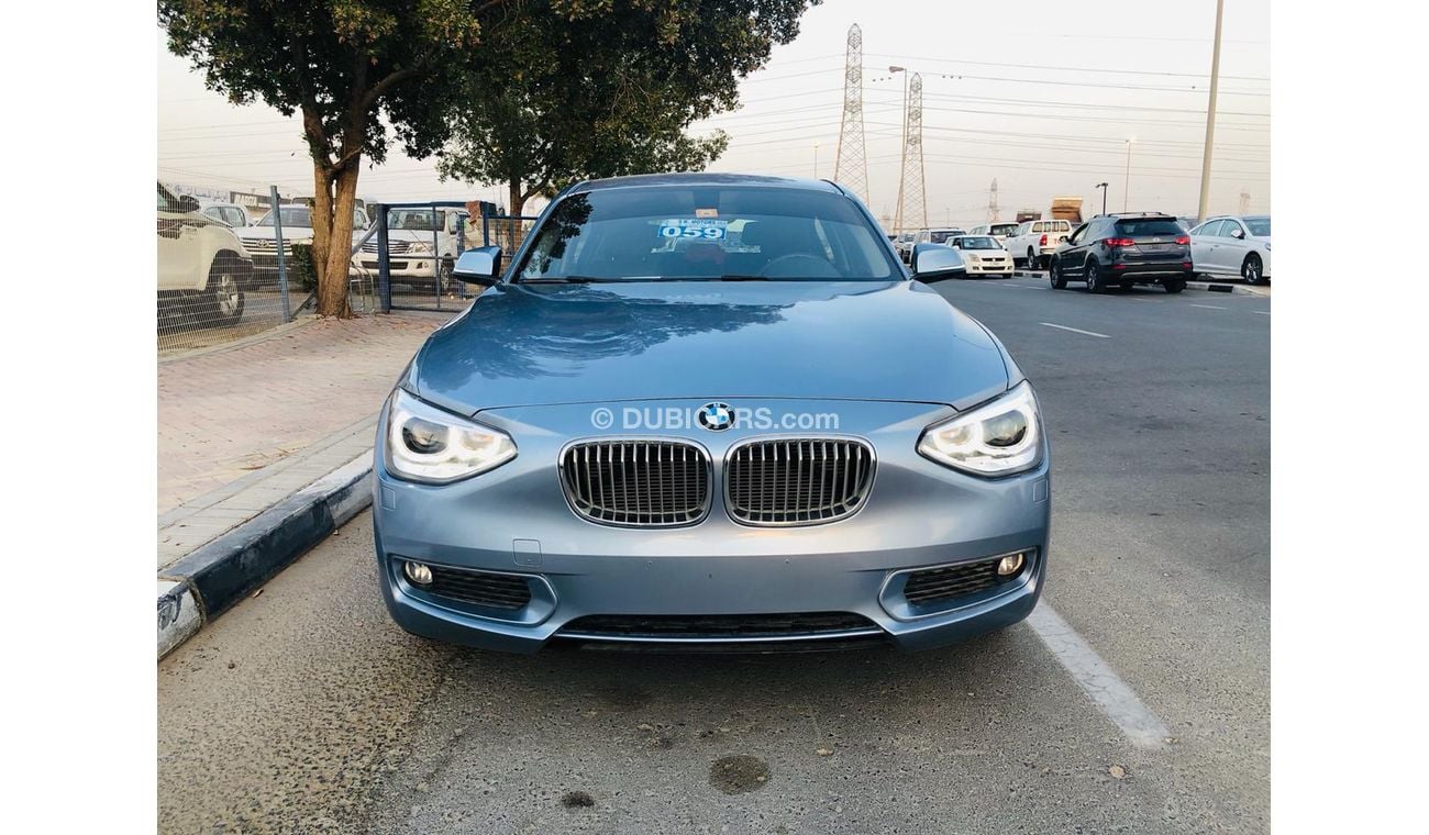 BMW 116i i Series-GCC RTA PASSED-PUSH START-ALLOY WHEELS-LEATHER SEATS-CD-PLAYER-FOG LIGHTS-
