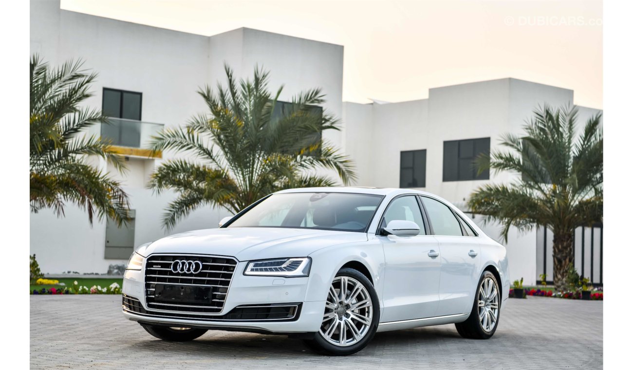 أودي A8 50TFSI Quattro -Under Warranty! Super Clean!  GCC - AED 2,472 per month - 0% Downpayment