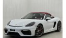 Porsche 718 Spyder 2020 Porsche 718 Spyder Manual, Feb 2026 Porsche Warranty, Full Porsche Service History, GCC