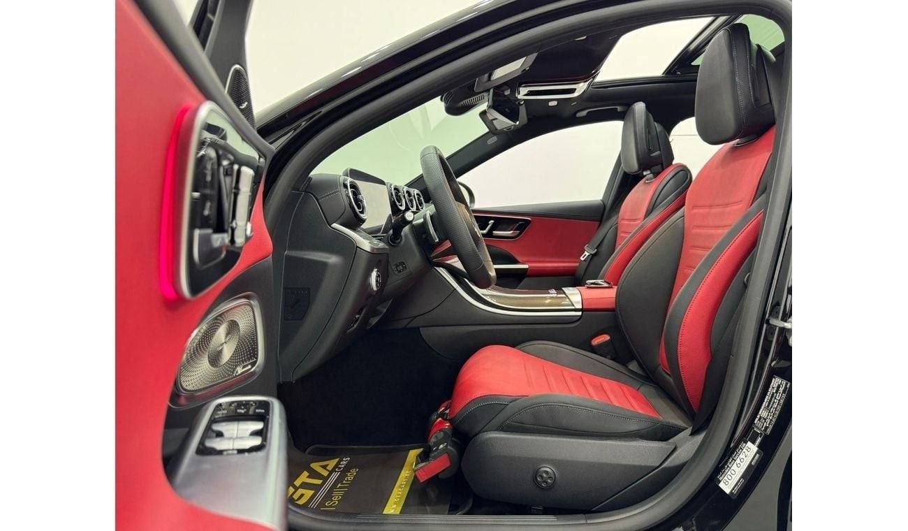 مرسيدس بنز C 200 Premium 2.0L 2024 Mercedes Benz C200 AMG, 2027 Mercedes Warranty, Very Low Kms, GCC