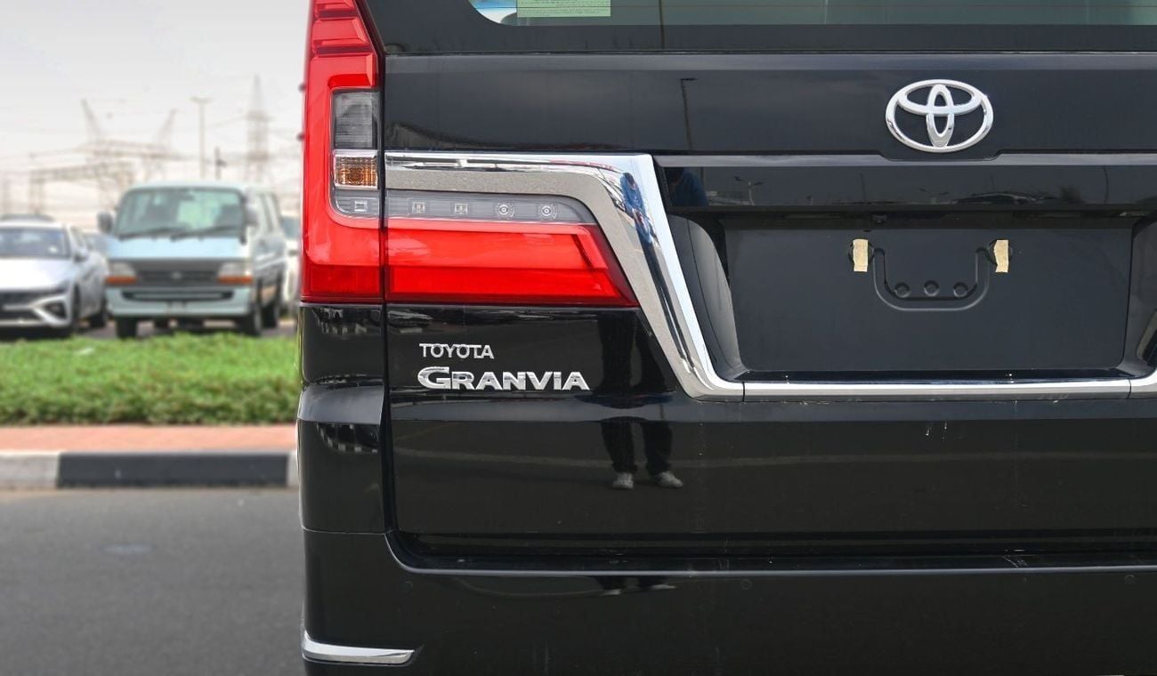 Toyota Granvia Toyota Granvia 2025 3.5L Petrol RWD 9 Seats Transmission Automatic  Black Outside Black Inside