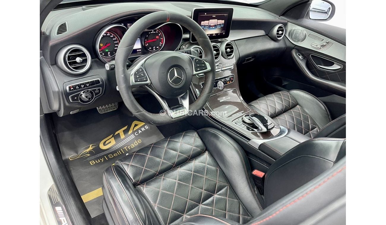 Mercedes-Benz C 63 AMG Std 2016 Mercedes-Benz C63 AMG Edition 1, Service History, Warranty, GCC