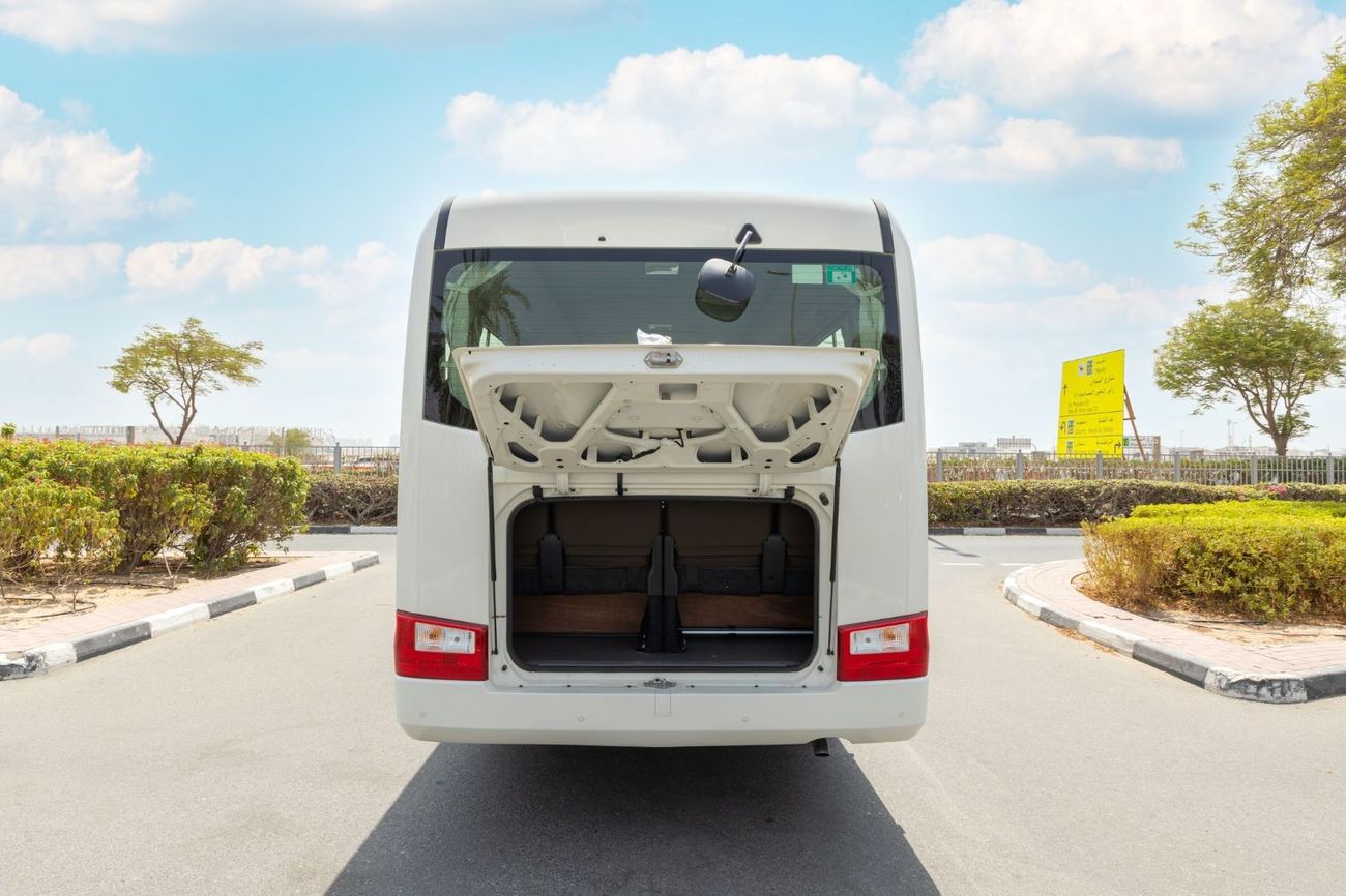 Toyota Coaster 2022 Toyota Coaster 4.2 23ST - White inside Grey