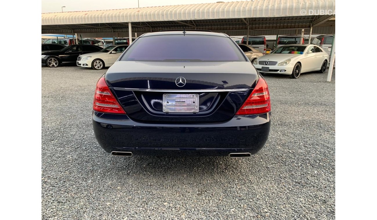 مرسيدس بنز S 550 وارد اليابان بطاقة جمركية 2011