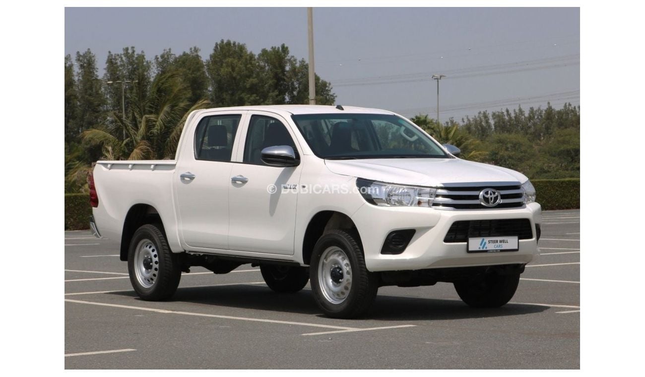 Toyota Hilux 2022 | 2.4L M/T 4WD WITH FABRIC SEATS BLACK INTERIOR EXPORT ONLY