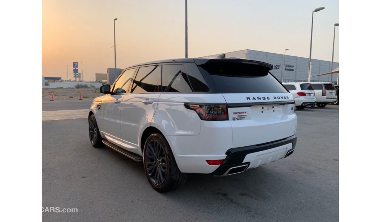 Land Rover Range Rover Sport Range Rover sport 2017, white color, black roof color + panoramic sunroof and full option in very ex
